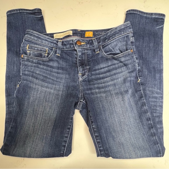 Anthropologie by Pilcro and the Letterpress Stet Fit Denim Skinny Jeans Sz 28 - Picture 5 of 16